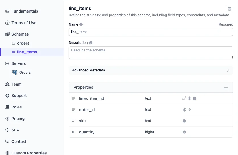 line_items in orders_v2 with the new quantity property